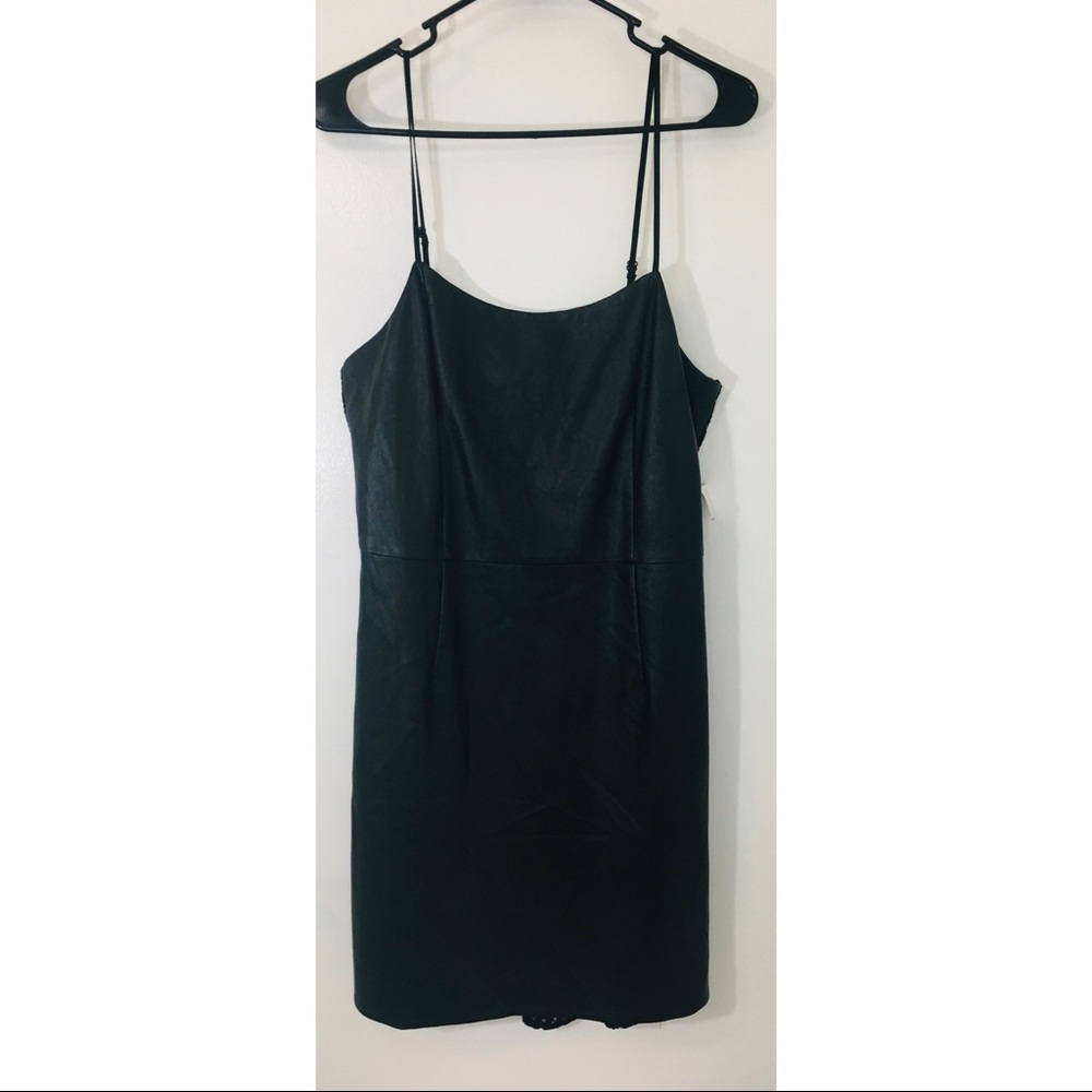 Dirty Ballerina Black Vegan Leather Dress … - Picture 6 of 11
